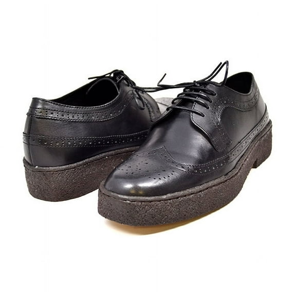 Original Playboy Wingtips Lowcut Leather Shoes by The British Collection