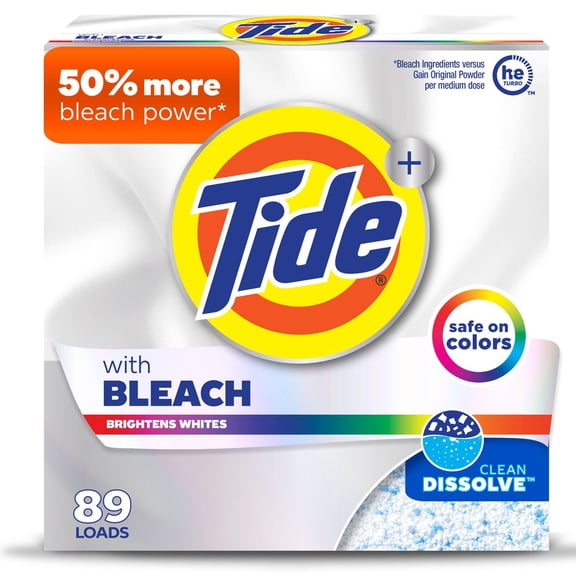 Original Plus Bleach HE Deep Cleaning Concentrated Laundry Detergent Powder 89 Loads - 129oz