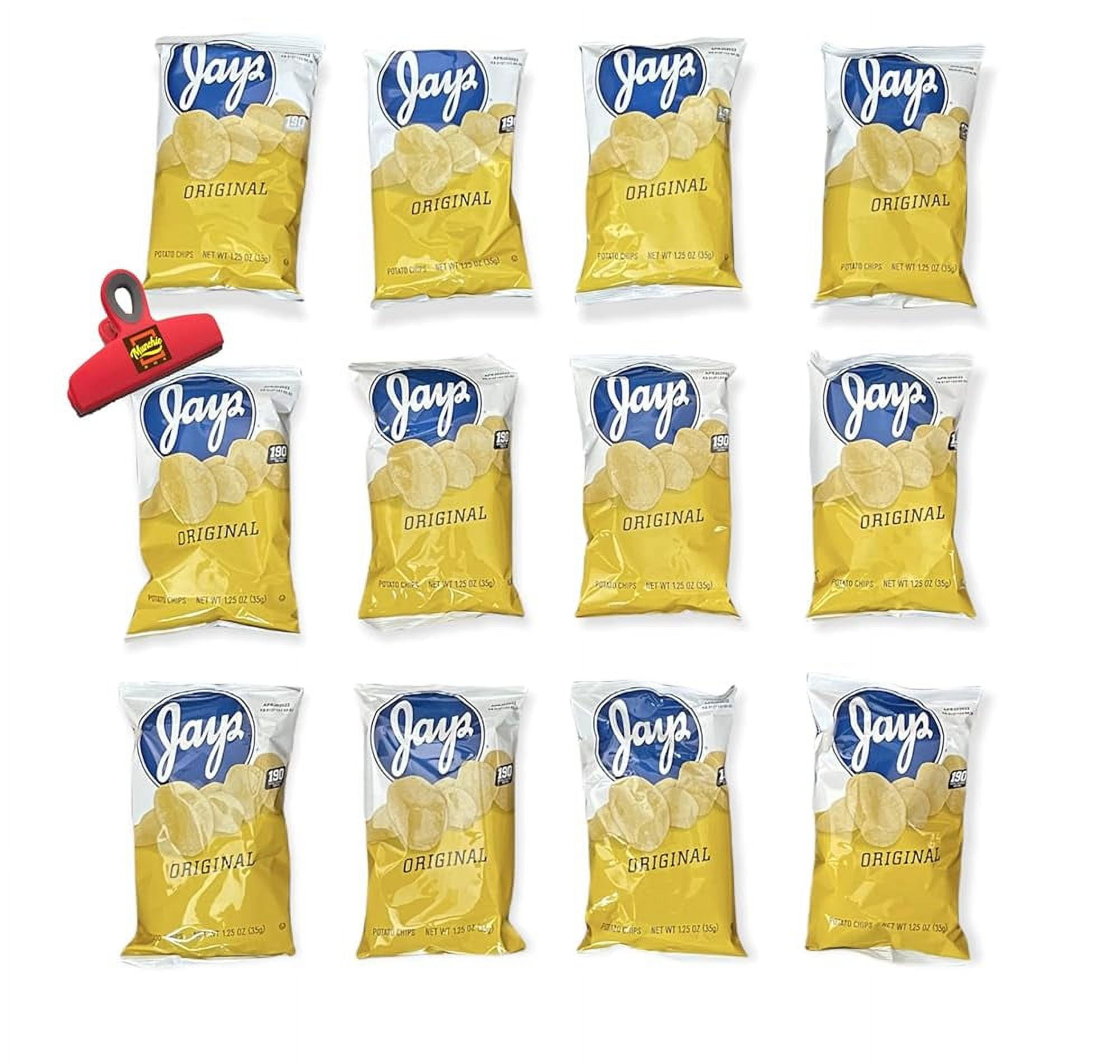 Original Potato Chips An Iconic Chicago Style Classic Flavor Thin Cut And Crispy (Pack Of ( 12