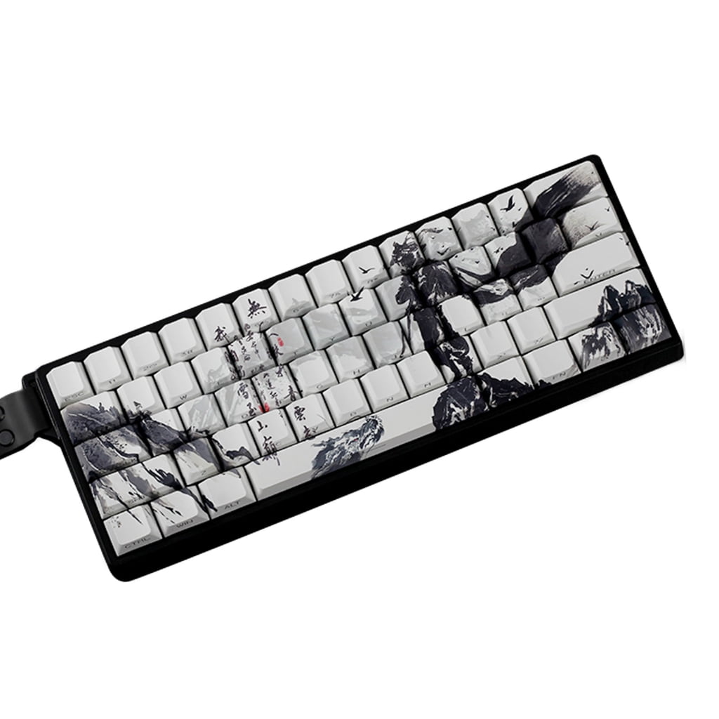 Original Profile Keycaps PBT Dyes Sublimations Side Printed With The legends of chusen Keycaps For 60% 68% Keyboards