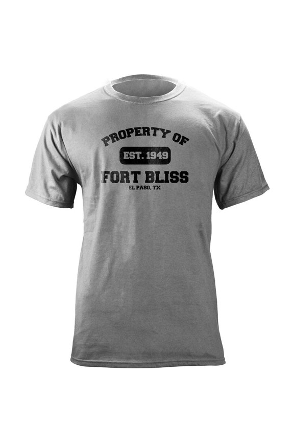 Original Property of Fort Bliss Army Base Veteran PT T-Shirt