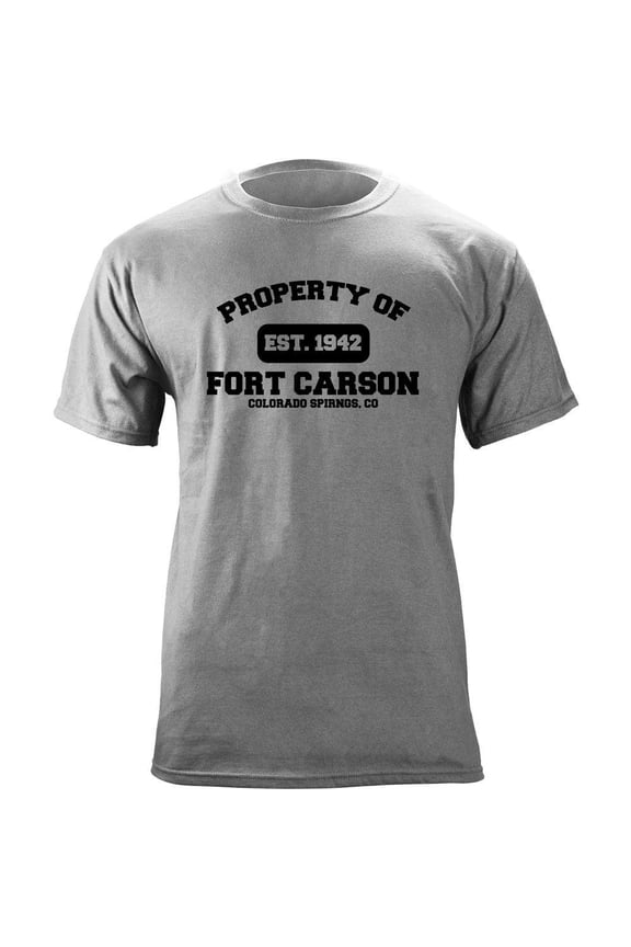 Original Property of Fort Carson Army Base Veteran PT T-Shirt