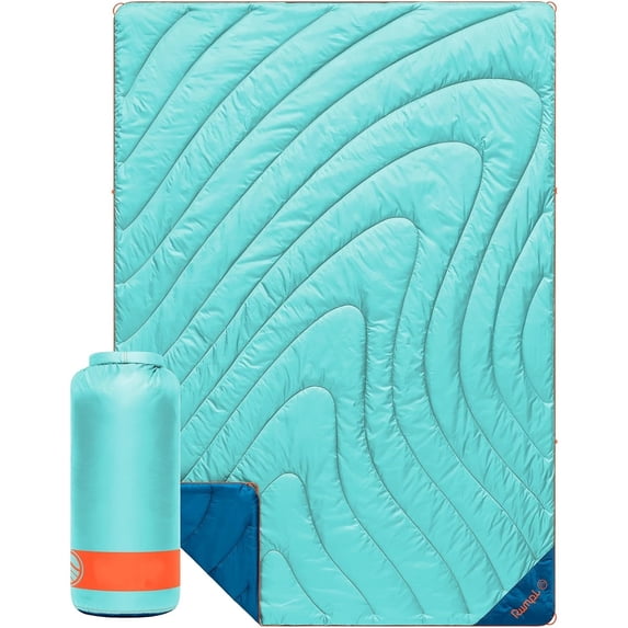 Original Puffy Blanket - Warm, Water-Resistant Camping Blanket with 100% Recycled Synthetic Insulation, 52"x75"