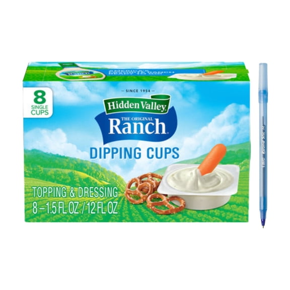 Original Ranch Salad Dressing To Go Cups 12 fl oz 8ct