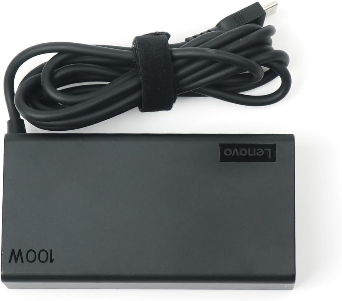 Original Replacement For Lenovo 100W USB Type C AC Adapter for Lenovo IdeaPad 5 Pro 16, Lenovo Yoga Slim 7 Pro 14IAP7, Compatible P/N: ADL100YLC3A, ADL100YDC3A, SA11D52396, GX21J75543, 5A11J62105.