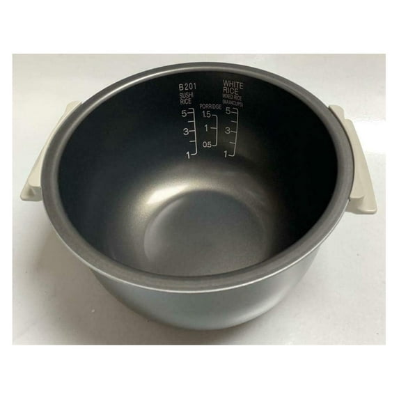 Original Replacement Nonstick Inner Cooking Pan for NS-ZAC10/ZCC10 5-Cup Rice Cooker
