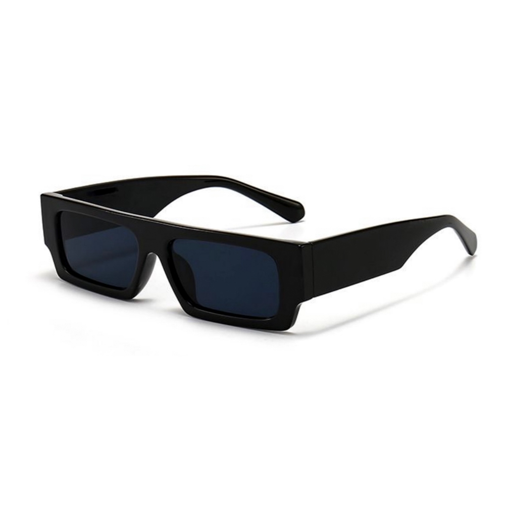 Original Retro Narrow Rectangular Frame Designer Classic Trendy Cool 