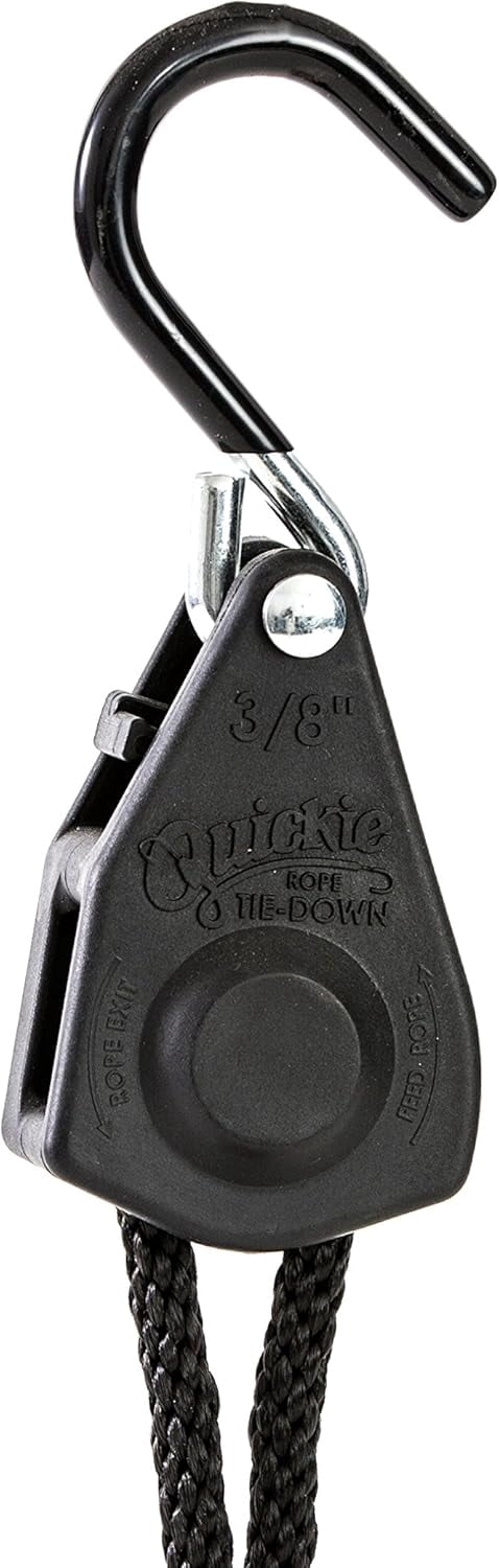Off Limits Rope Original Rope Tie-Down w/ 12ft Rope, 500 lbs Working Load Limit ...
