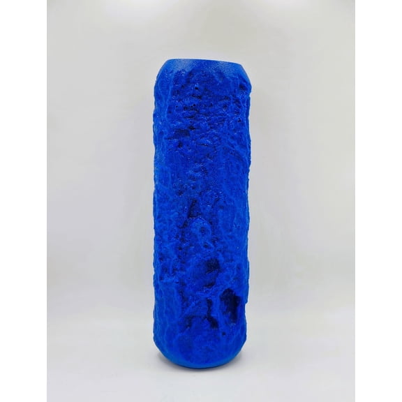 Original Rugged Stone Concrete Roller for Stamping, Perfect for DIY and Contractors, Achieve Realistic Stone Finishes on Any Surface, Blue