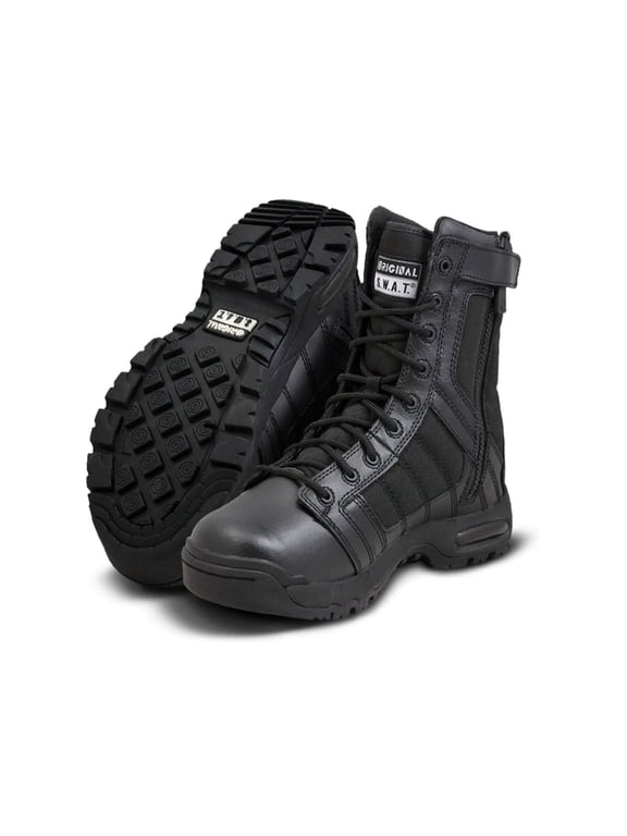 ORIGINAL SWAT Men's Metro Air 9" Side-Zip Boots, Color: Black, Size: 11, Width: R (123201-11)