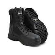 Original S.W.A.T. Classic 9in Waterproof Side Zip CST Boots, 15, Black, 129101-1