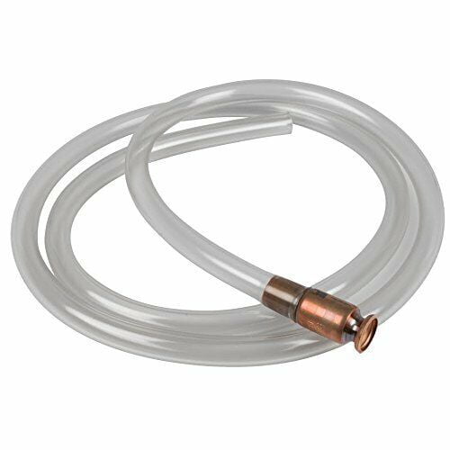 The Original Safety Siphon 10 Foot High Grade Hose, 1/2" Valve Siphon 2 Pack - Self Priming Pump Transfers 3.5 Gallons of Liquid Per Minute - Great for Pools, Fish Tanks, Fuel, and More