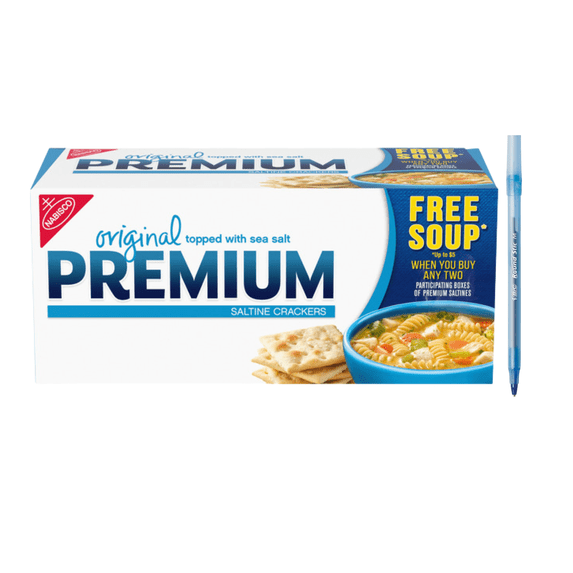 Original Saltine Crackers, Lunch Snacks 16 oz