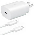 thumbnail image 1 of Original Samsung Galaxy Fast Charger, Adaptive Fast Wall Charger with USB Type C Cable for Samsung Galaxy A51 5G A20 M51 M30s Note10 A30 A50s S20+ 5G A40, Fast Charger for Samsung, 1 of 5