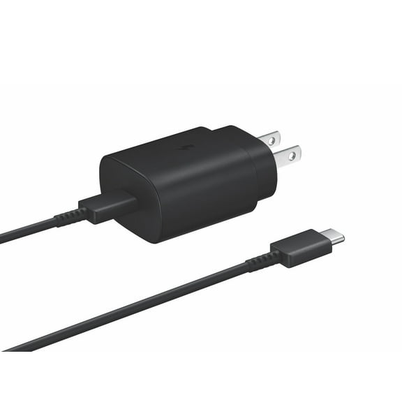 Original Samsung Galaxy Note 20 Ultra Super Fast Charger USB Type C Kit, True Digital Super Fast Charging! Type-C Wall Charger and USB-C to USB C Cable - Black