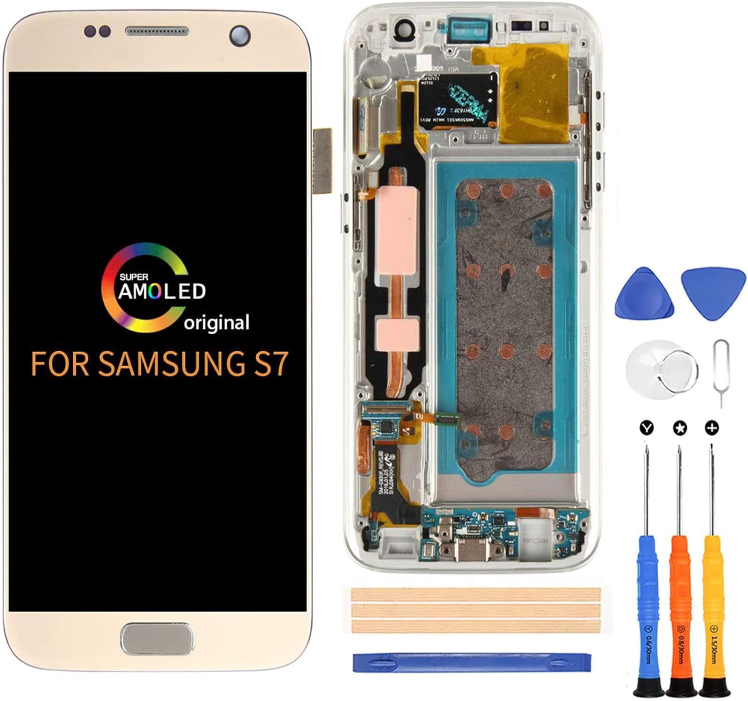 Original for Samsung Galaxy S7 G930 Screen Replacement Include Frame ... - S7 Screen Combined Repair Cost