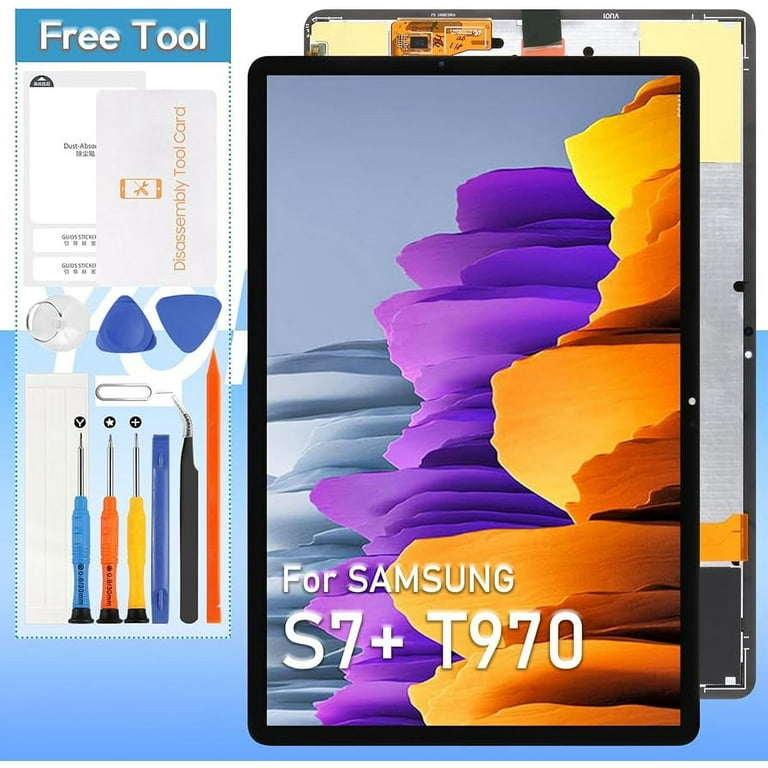 Original for Samsung Galaxy Tab S7 S7 Plus Screen Replacement 12.4
