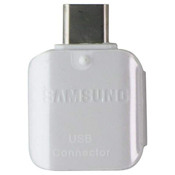 Original Samsung USB-C to USB OTG Adapter - White (GH98-41288A)