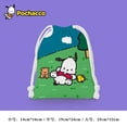 thumbnail image 1 of Original Sanrio Drawstring Bag Kulomi Cinnamoroll Cartoon Printing High Capacity String Backpack Portable Storage Bag Gifts, 1 of 5
