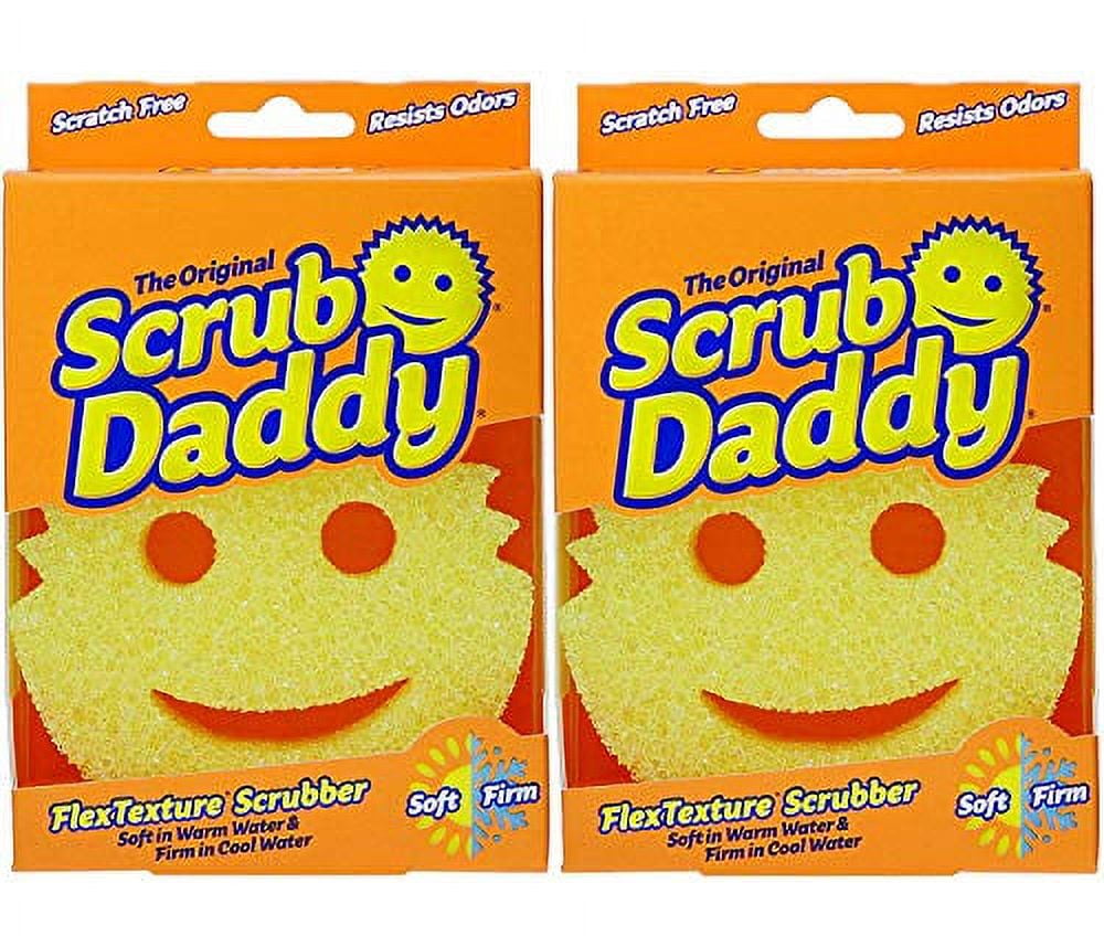 Original Scrub Daddy-Flex Texture Sponge, Soft in Warm Water, Firm in Cold