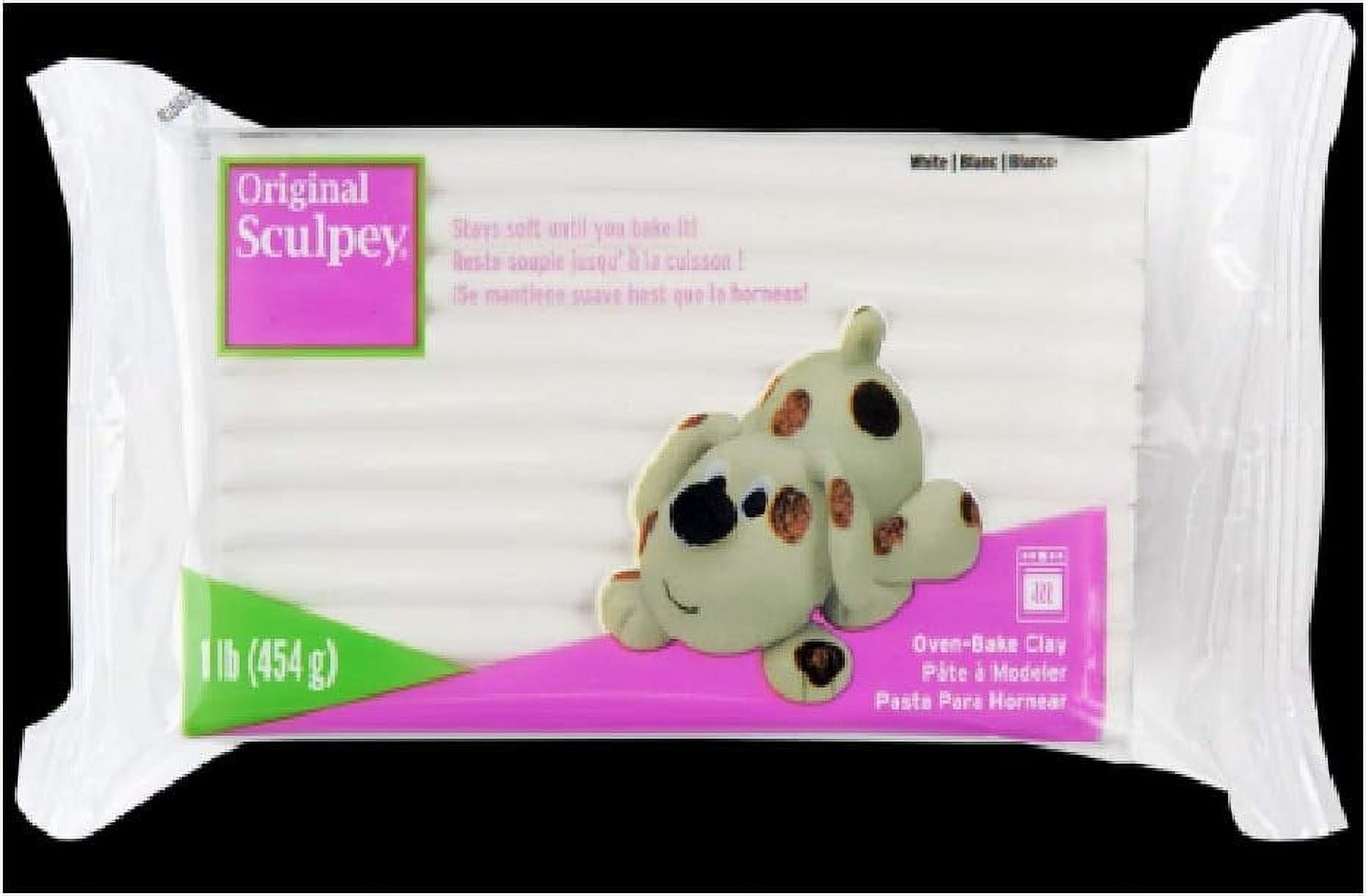 Original Sculpey (White, 1Lb) - Walmart.com