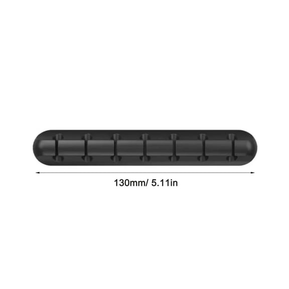 Original Silicone USB Cable Winder Organizer - Desktop Cable Management Clips Holder for Mouse Keyboard Headphone Wire Tidy