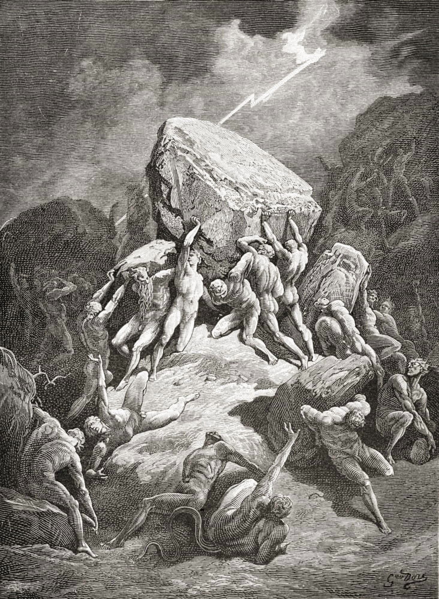 After An Original Sketch For The Bible By Gustave Dore From Life And Reminiscences Of Gustave Dore Published 1885 Canvas Art - Ken Welsh Design Pics (24 x 34)