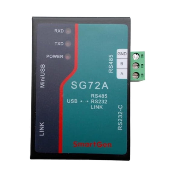 Original SmartGen SG72A Multi Interface Communication Conversion Module USB RS232 RS485 LINK Adapter 1Pc