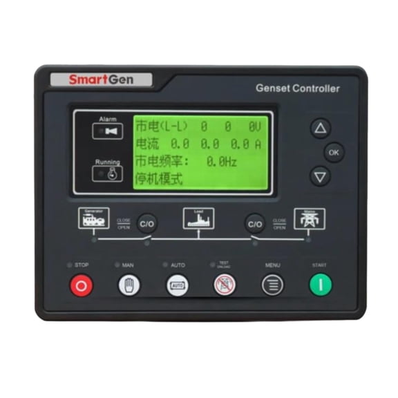 Original Smartgen HGM6120UC AMF Generator Control Panel Multi-Language LCD RS485 Modbus Monitoring Module 1Pc