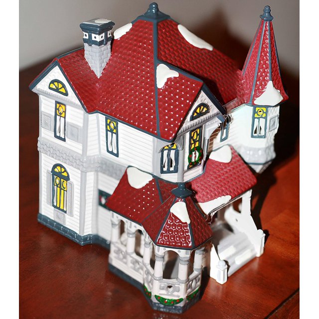 Original Snow Village Queen Anne Victorian