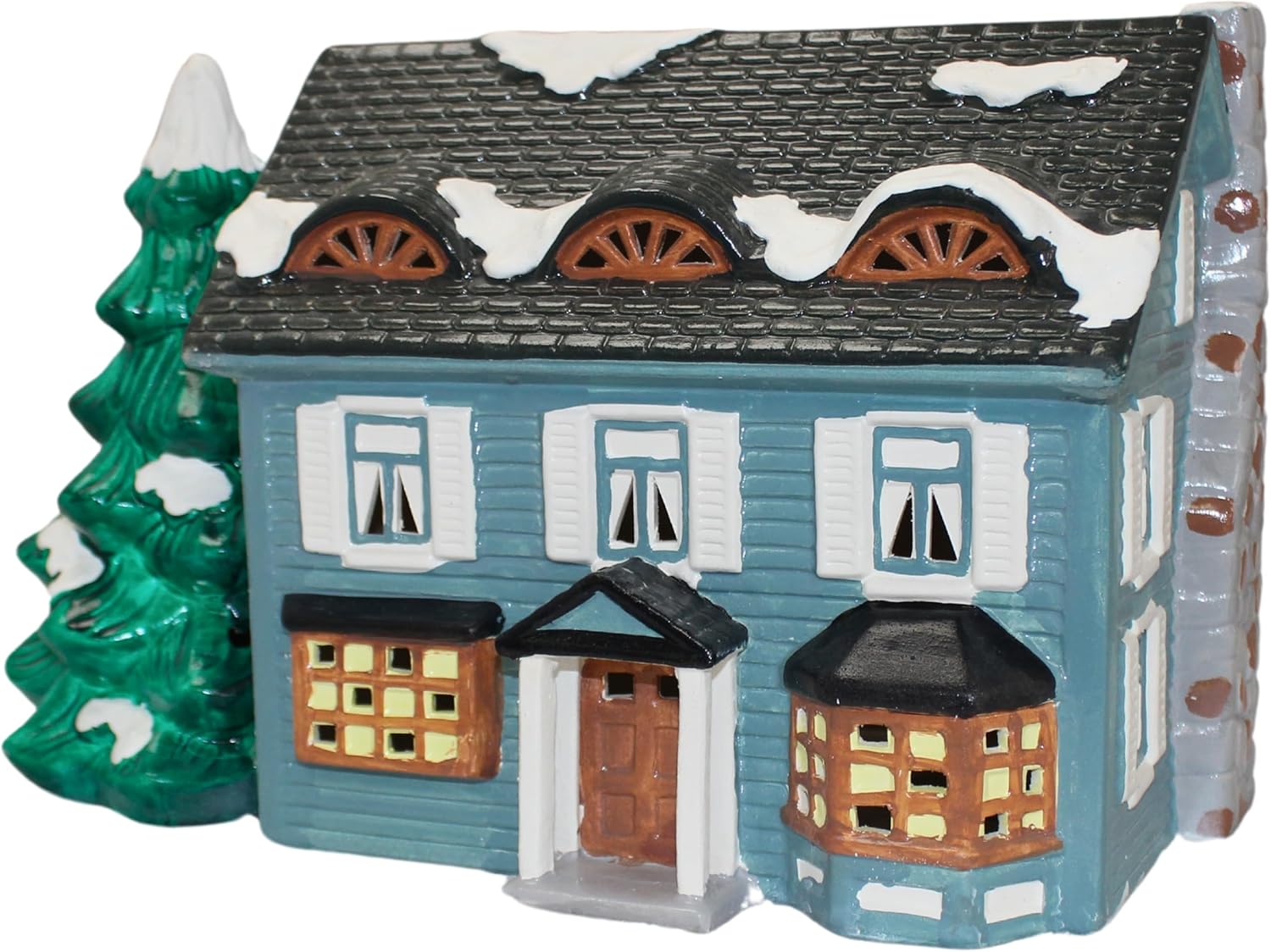 Original Snow Village Springfield House 50270