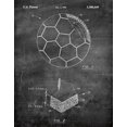 thumbnail image 1 of Original Soccer ball Artwork Submitted In 1996 - Soccer - Patent Art Print, 1 of 2