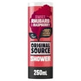 thumbnail image 1 of Original Source Rhubarb and Raspberry Shower Gel, 250ml, 1 of 6