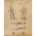 thumbnail image 1 of Original Space Shuttle Artwork Submitted In 1975 - Space - Patent Art Print, 1 of 2