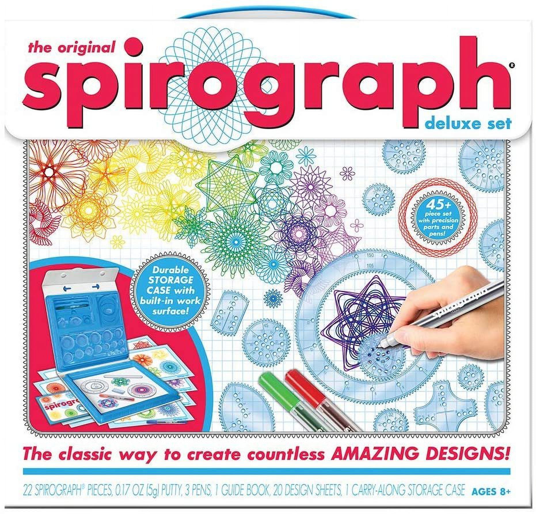 Spirograph Deluxe - Spirograph Set - Spirograph Kit - Walter Drake