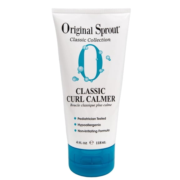 Original Sprout Classic Curl Calmer, 100% Vegan, Tames or accentuates curls, All Hair Types, Hypoallergenic, 4oz Tube
