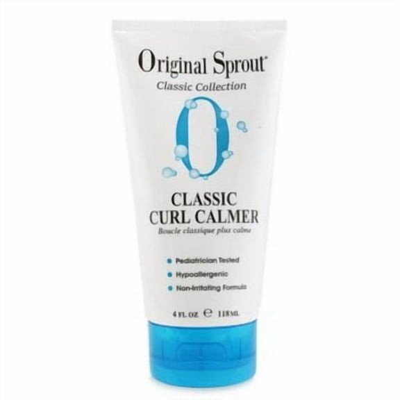 Original Sprout Classic Curl Calmer, 100% Vegan, Tames or accentuates curls, All Hair Types, Hypoallergenic, 4oz Tube