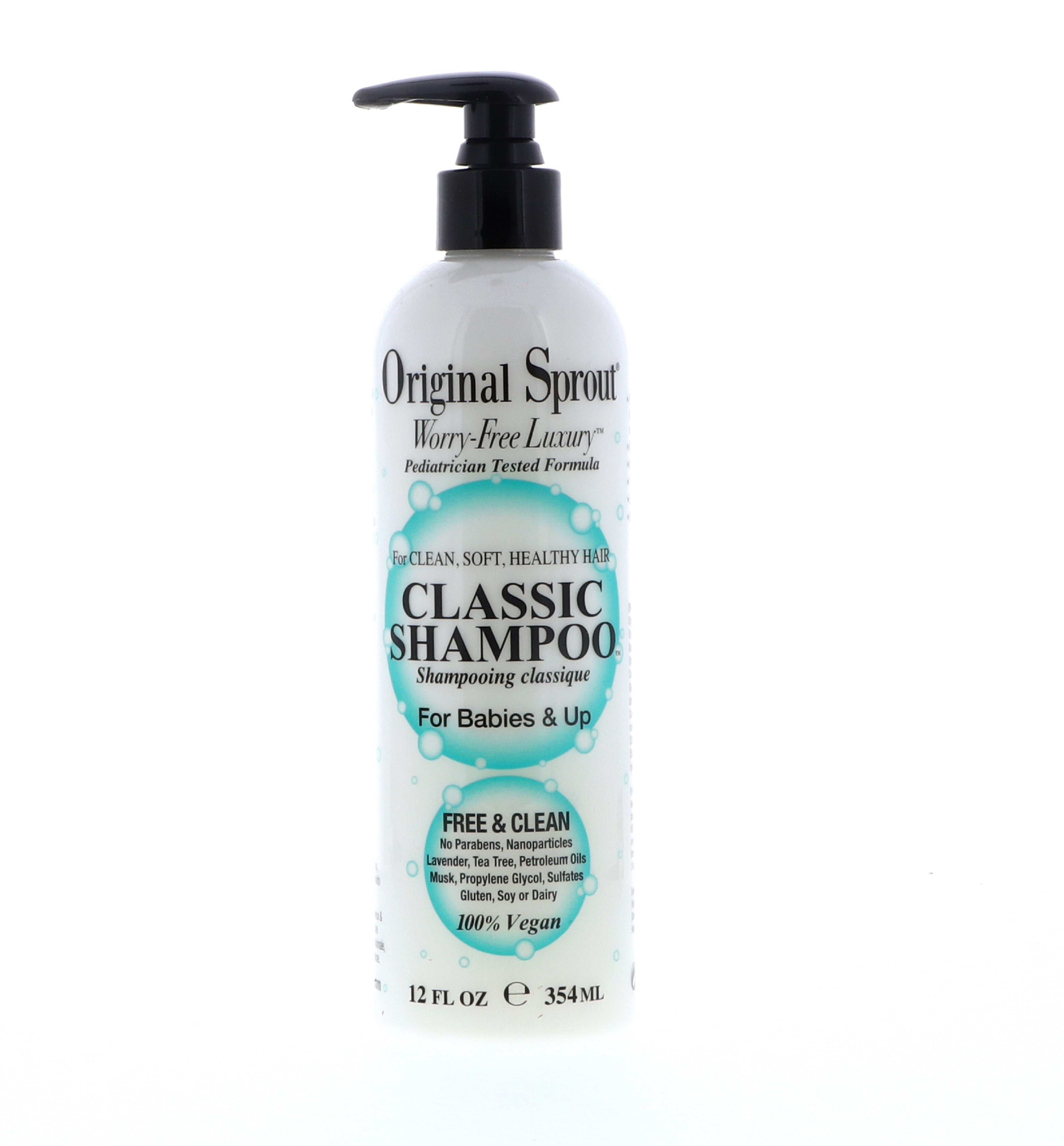 Original Sprout Classic Shampoo, 12 oz Pack of 2