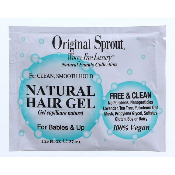 Original Sprout Natural Hair Gel, 1.25 oz