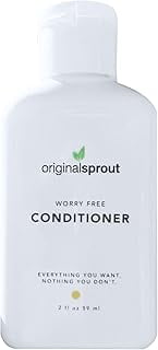 Original Sprout Worry Free Conditioner for All Hair Types, Vegan Conditioner and Detangler, Travel Size 2 oz. Bottle