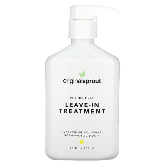 Original Sprout Worry Free Leave in Conditioner, Pre-swim treatment, 100% Vegan, Hypoallergenic, 10oz Bottle