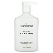 Original Sprout Worry Free Vegan Shampoo, All Hair Types, 10 oz