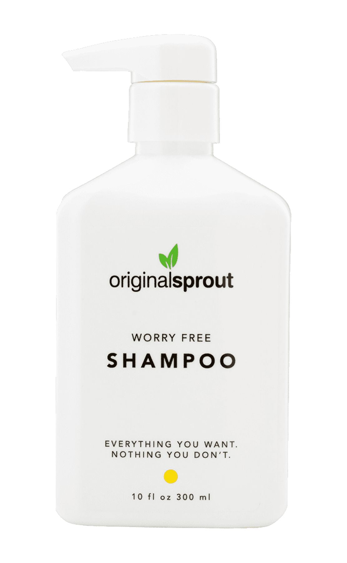 Original Sprout Worry Free Shampoo, 100% Vegan, Hypoallergenic ...