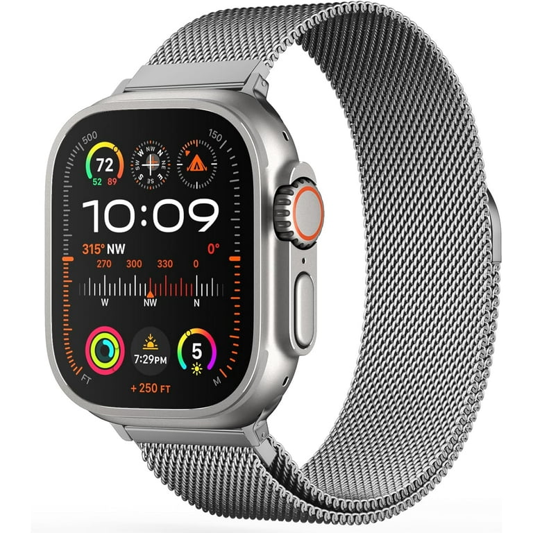 Original Stainless Steel Milanese Loop Compatible with Apple Watch
