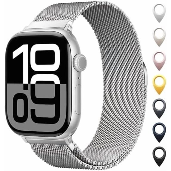 Original Stainless Steel Milanese Mesh Loop for Apple Watch Ultra 3/2/1 ...