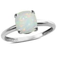 thumbnail image 1 of Original Star K� Created Opal 7mm Cushion-Cut Solitaire Engagement Ring, 1 of 8