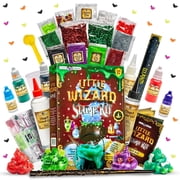 Original Stationery Wizard Slime Kit - Multicolor, Ages 7+ DIY Magic Potion Set with Cauldron & Wand, Glow-in-The-Dark Slime & Add-Ins for Creative Play