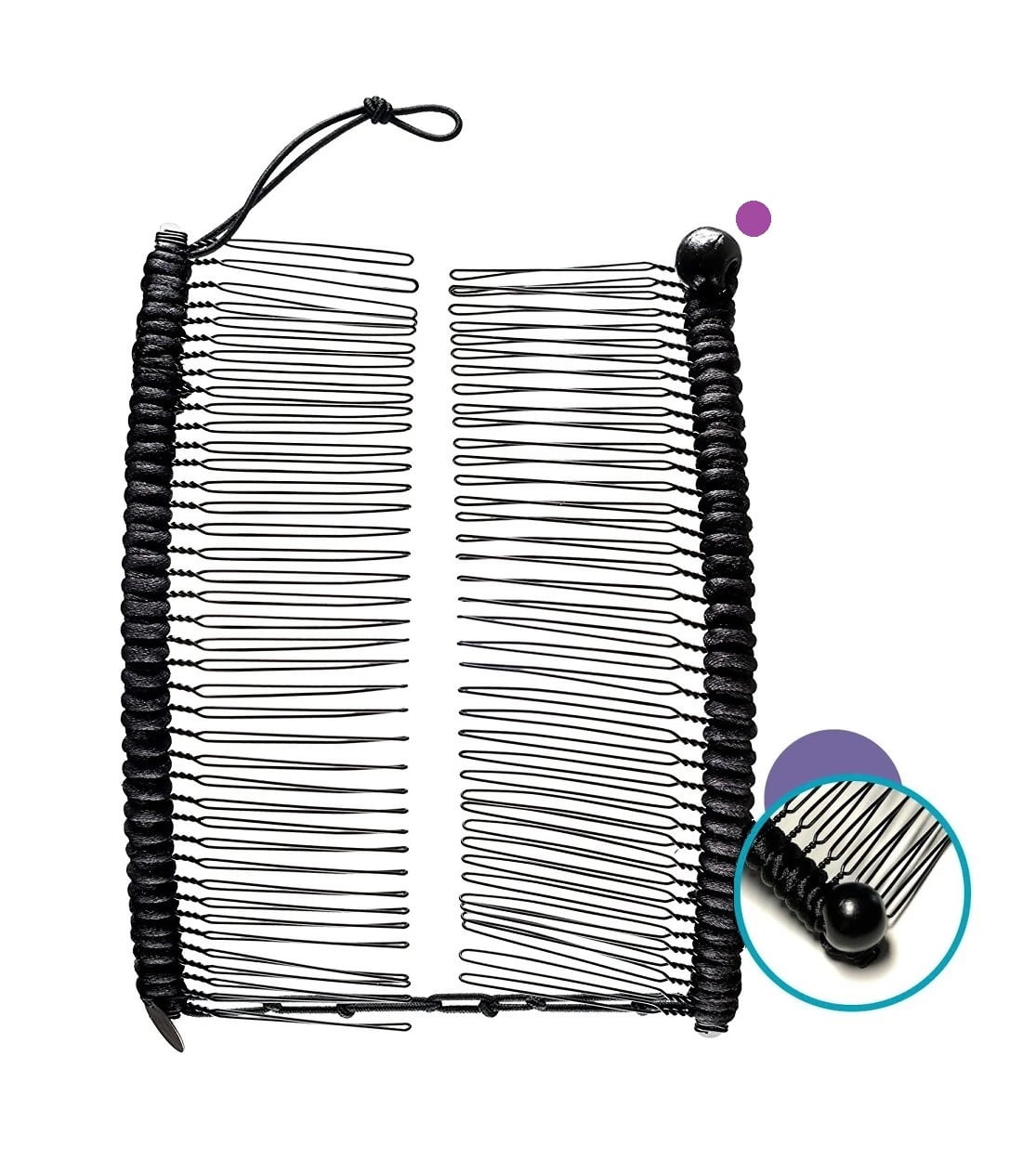 Hairzing Clip Stretchy Banana Hair Clips for Women Hair Comb Clips