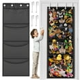 thumbnail image 1 of The Original Stuffed Animal Storage (Patented) - Over Door Organizer for Stuffies, Baby Ideas Holder, Toy Plush Hammock Hanging Net Big Girls Toddler Large Bag Animals Stuffy Behind, 1 of 7