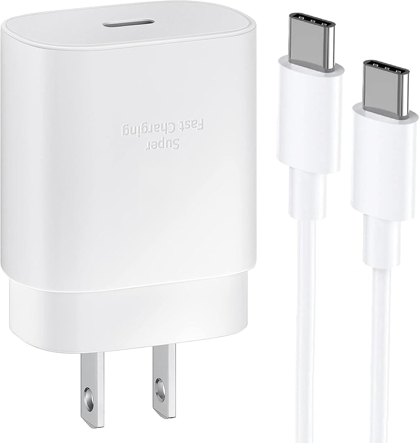 MFLEL 25W USB-C Wall Charger, Super Fast Adaptive Charger for Samsung ...